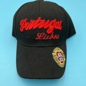 PORTUGAL Lisboa Soccer Embroidered Hat